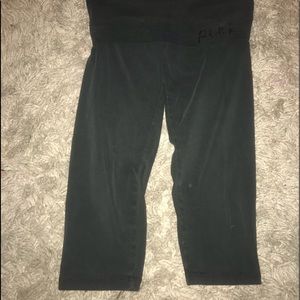 Vs Pink Cropped Leggings